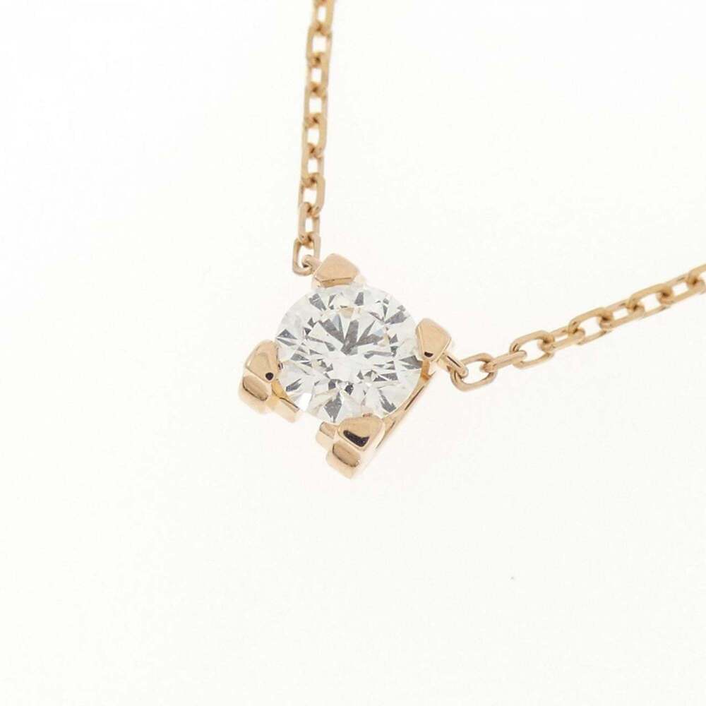 Cartier C de Necklace 0.27CT G VVS1 VG - Picture 3 of 6